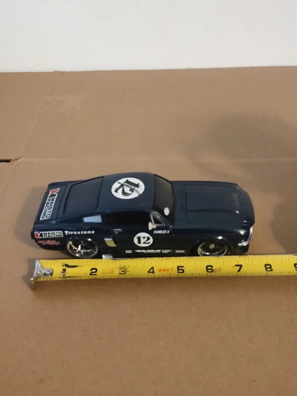 Maisto Tech 1:24 Scale 1967 Ford Mustang GT#12 no Remote Control